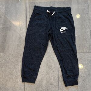 Nike cropped cotton joggers